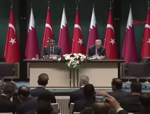 Erdoğan ve Katar Emiri Anlaşma İmzaladı