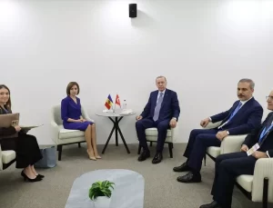 Erdoğan ve Sandu İklim Zirvesi’nde Bir Araya Geldi