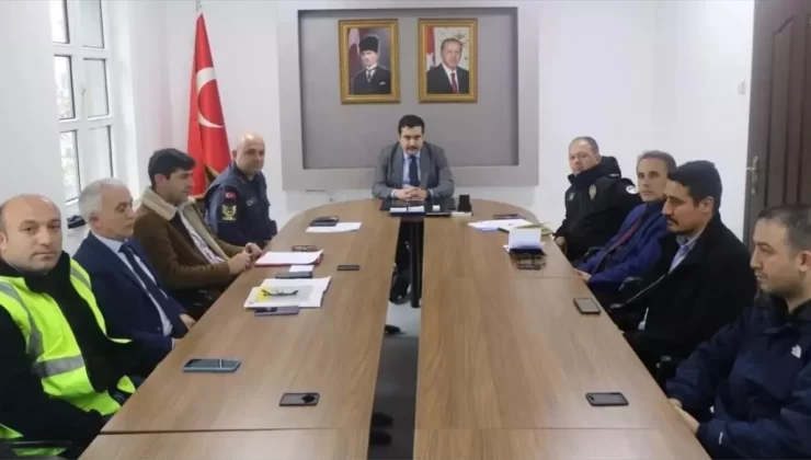 Erfelek’te Kış Tedbirleri Toplantısı