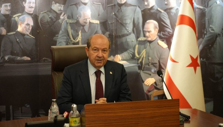 Ersin Tatar: Kıbrıs’ta federasyon meselesi kapanmıştır