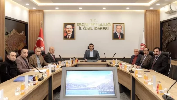 Erzincan İl Encümen Toplantısı Yapıldı