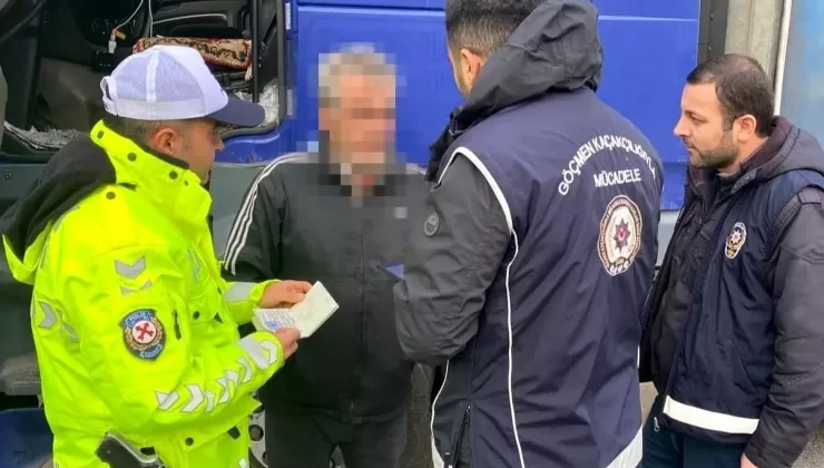 Erzincan’da Düzensiz Göç Denetimleri