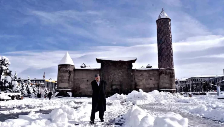 Erzurum’a Soğuk Hava ve Kar Uyarısı