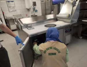 Erzurum’da 561 Gıda Denetimi Yapıldı