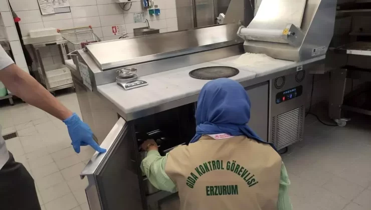 Erzurum’da 561 Gıda Denetimi Yapıldı