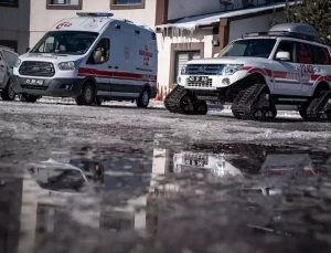 Erzurum’da Acil Sağlık Ekipleri Kışa Hazır