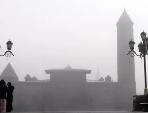 Erzurum’da Soğuk Hava Etkili