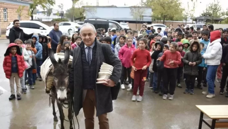Eşekli Dostoyevski’den Köy Okullarına Destek