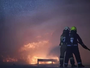 Esenboğa Havalimanı’nda Uçak Yangını Tatbikatı