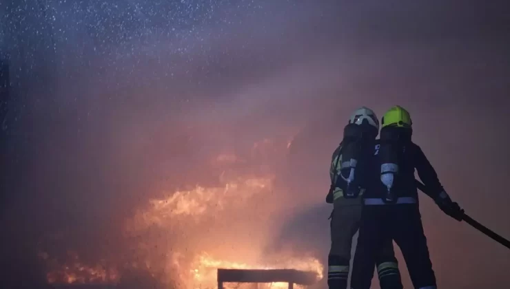 Esenboğa Havalimanı’nda Uçak Yangını Tatbikatı