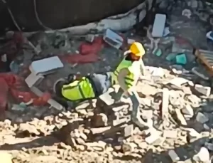 Esenler’de İnşaat İşçisi 5. Kattan Düştü