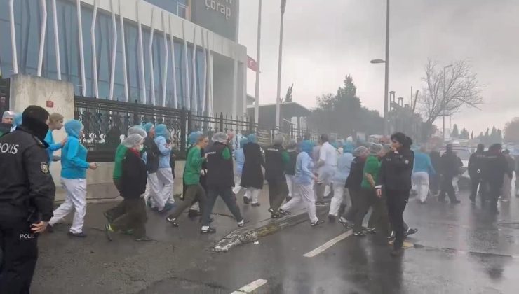 Esenyurt’ta fabrika yangını