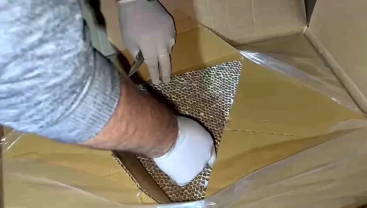 Eskişehir’de 1.2 Milyon TL’lik Kaçak Makaron Ele Geçirildi