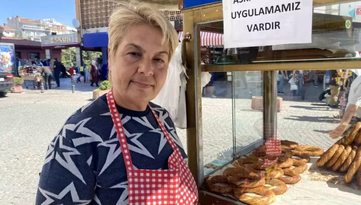 Eskişehir’de Askıda Simit Suiistimali