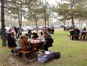 Eskişehir’deki Aktif Yaşam Parkı’na Yoğun İlgi