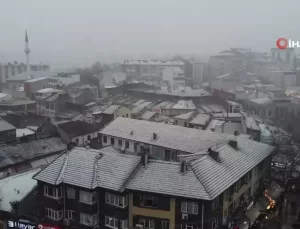 Eskişehir’e İlk Kar Düştü