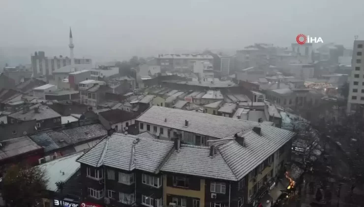 Eskişehir’e İlk Kar Düştü