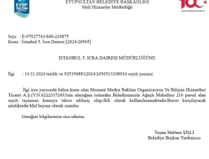 Eyüpsultan Belediyesi’nin Borcu Karşılığı Mezarlık Arazisi Teklifi Tepki Çekti