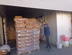 Eyyübiye’de Tarihi Geçmiş Tavuk Eti Ele Geçirildi