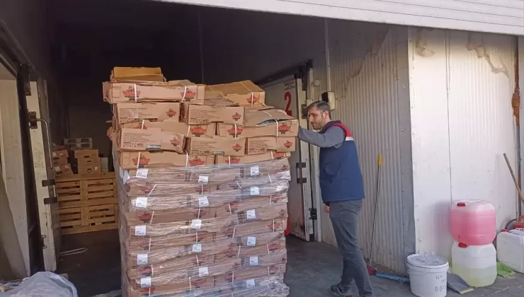 Eyyübiye’de Tarihi Geçmiş Tavuk Eti Ele Geçirildi