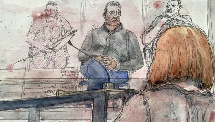 Fransa’yı sarsan toplu tecavüz davası | Kızının da yarı çıplak fotoğraflarını çekmiş! “Yalanlar içinde öleceksin”