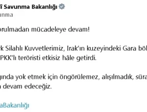 Gara’da 3 PKK’lı Terörist Etkisiz Hale Getirildi