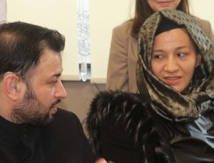 Gaziantep işitme engelli çift, ilk kez birbirini duydu