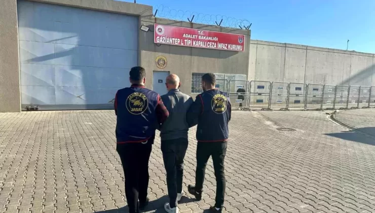 Gaziantep’te 12 Yıl Cezalı Hırsız Yakalandı