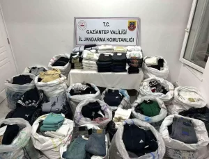 Gaziantep’te Kaçak Kıyafet Operasyonu