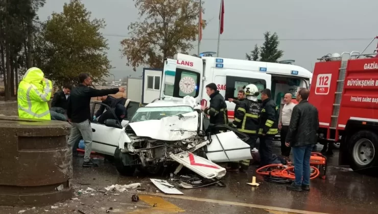 Gaziantep’te Kaza: 1 Ölü, 3 Yaralı