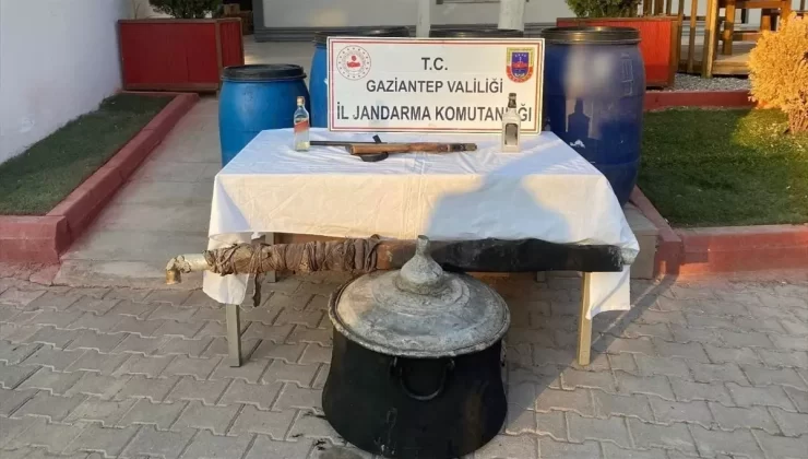 Gaziantep’te Sahte Alkol Operasyonu
