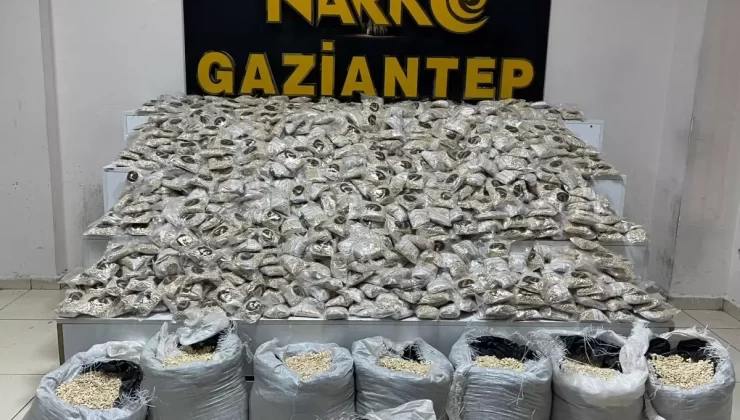 Gaziantep’te Uyuşturucu Operasyonu: 3 Milyon Sentetik Hap ve 27 Kilo Metamfetamin Ele Geçirildi