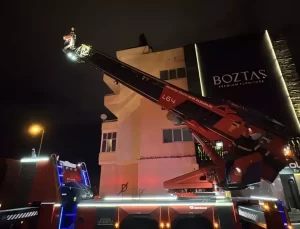 Gaziantep’te Yangın Paniği