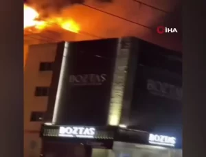 Gaziantep’te Yangın