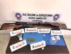Gazipaşa’da Uyuşturucu Operasyonu