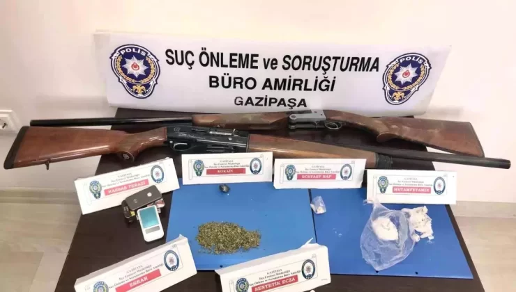 Gazipaşa’da Uyuşturucu Operasyonu