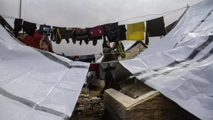 Gazze’de Şiddetli Yağış Uyarısı