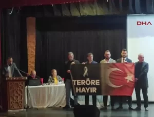 Gemlik Meclisi’nde Pankart Krizi