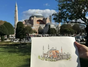 Genç Mimar, Tarihi Mirası Çizimle Yaşatıyor