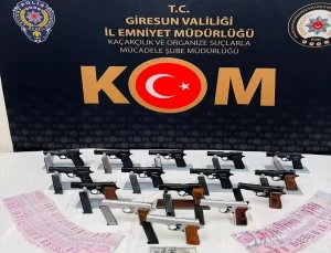 Giresun’da Ruhsatsız Silah Operasyonu