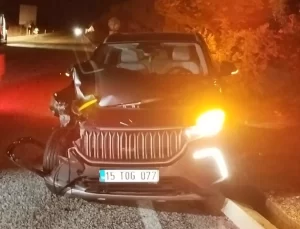 Gölhisar’da Kaza: Kamyonet Devrildi
