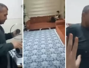 Görüntüyü izleyenler mest oluyor: Cennetlik adam işte