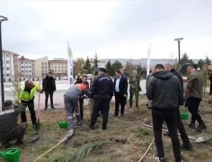 Güdül’de Ağaçlandırma Etkinliği