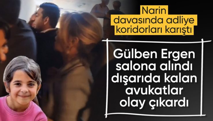 Gülben Ergen’in Narin davasında duruşma salonuna alınmasına tepki