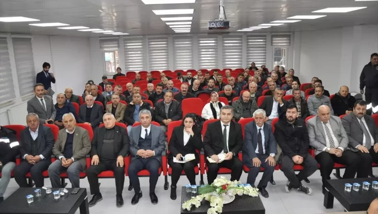Gümüşhacıköy Muhtarlar Toplantısı Yapıldı