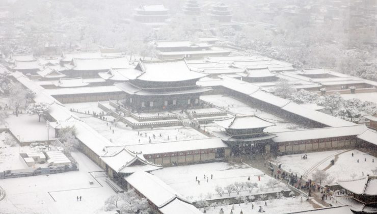 Güney Kore’de yoğun kar yağışı: 2 ölü