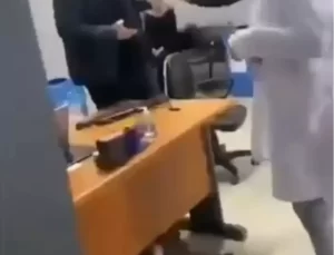 Güngören’de Kan Grubu Raporu İçin Çıkan Kavga Kamerada