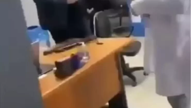 Güngören’de Kan Grubu Raporu İçin Çıkan Kavga Kamerada