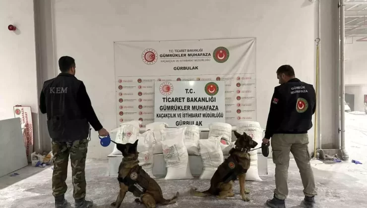 Gürbulak’ta Rekor Uyuşturucu Ele Geçirildi