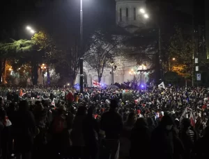 Gürcistan’da AB Müzakereleri Protesto Ediliyor